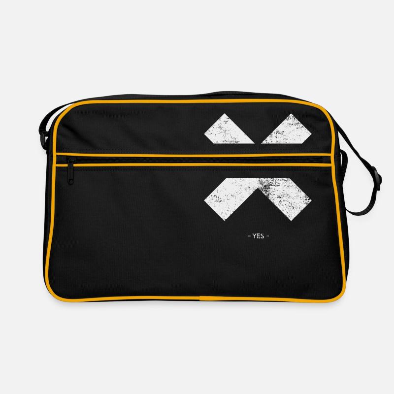 Croix grunge Sac Retro
