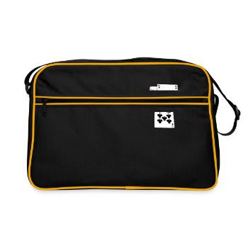 Cartes à jouer et jeu de cartes - Sac Retro - noir/or - Devant