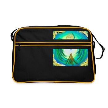 Herzgel of acceptance - Retro Bag - black/gold - Front