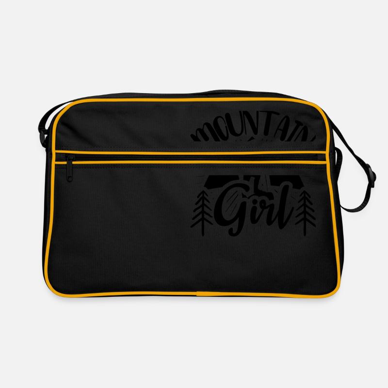 Fille de montagne Sac Retro