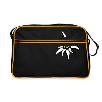 Club alpin Edelweiss - Sac Retro - noir/or - Devant
