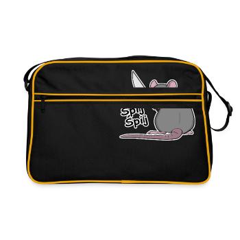 Sommeil sommeil - Sac Retro - noir/or - Devant