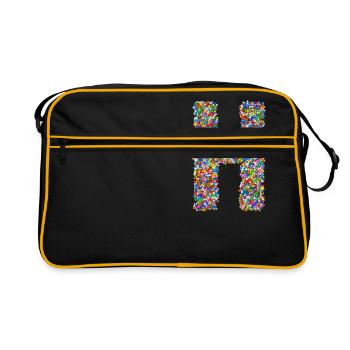 H - Retro Bag - black/gold - Front