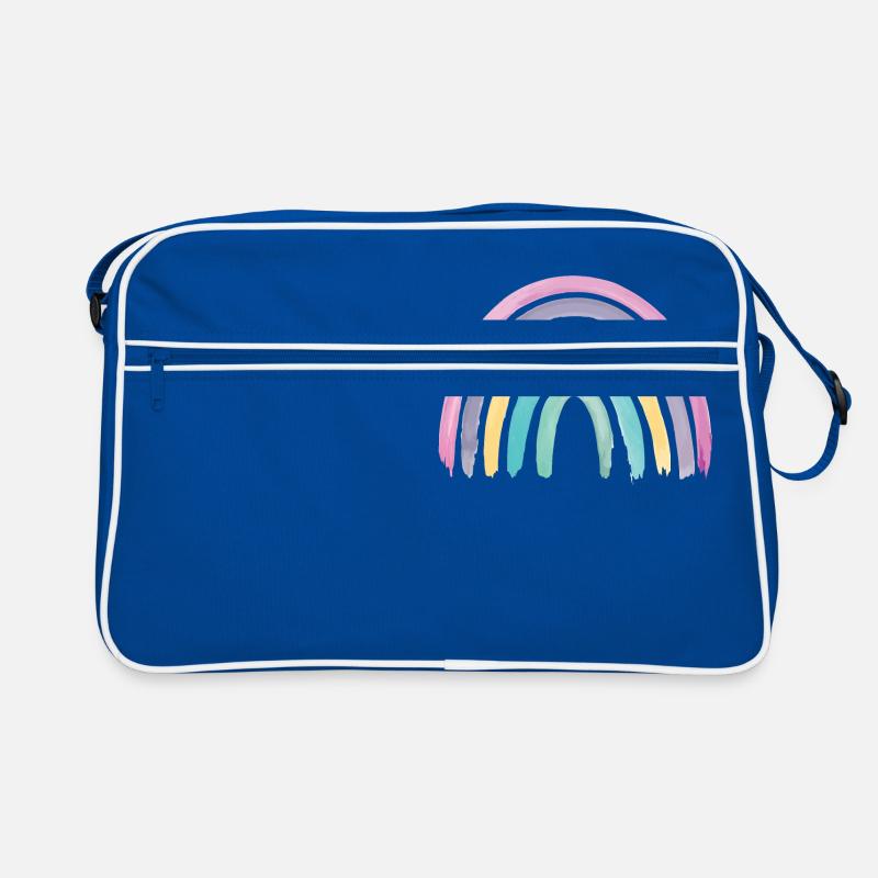 Arc-en-ciel Boho Rainbow Bébé Sac Retro