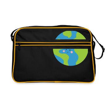 Terre - Sac Retro - noir/or - Devant