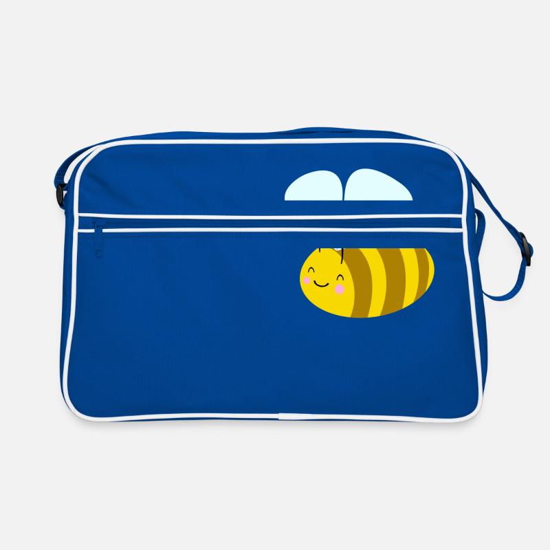 Honigbiene Retro Tasche