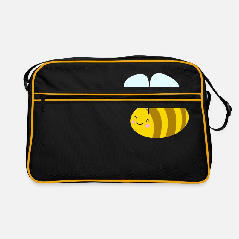 Honigbiene Retro Tasche