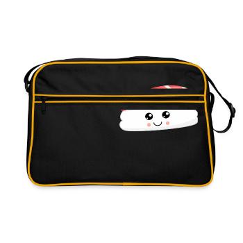 SUSHI - Sac Retro - noir/or - Devant