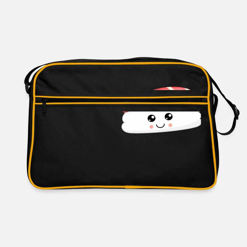 SUSHI - Sac Retro - noir/or