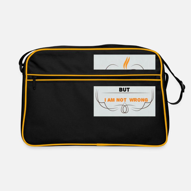 Nicht perfekt Retro Tasche