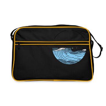 vague - Sac Retro - noir/or - Devant