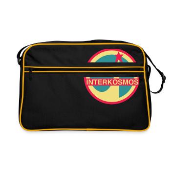 Intercosmos NASA logo - Retro Bag - black/gold - Front