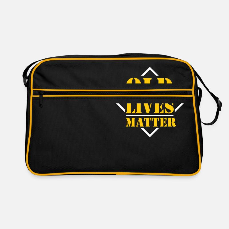 Old Lives Matter birthday gift idea Retro Bag