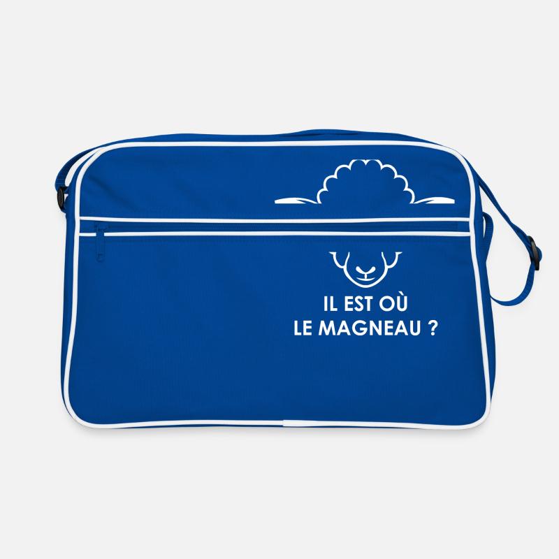 Logo il est ou le magneau ? Sac Retro