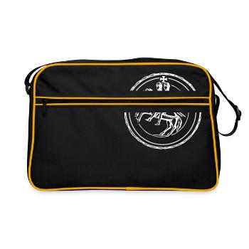 Knights Templar Seal of the Knights Templar gift idea - Retro Bag - black/gold - Front