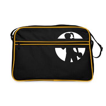 Lady - Retro Bag - black/gold - Front