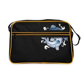 Yin Yang Kois - Ying Koi - Retro Bag - black/gold - Front