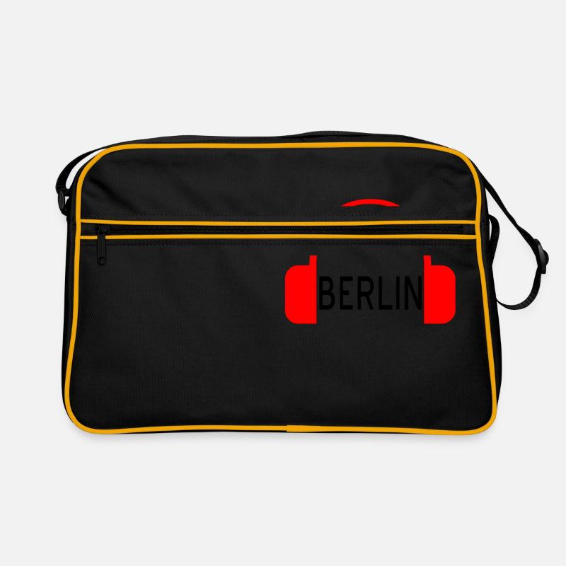 Berlin - Sac Retro - noir/or