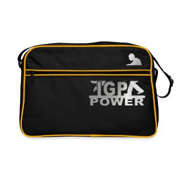 IPG chrome - Retro Bag - black/gold - Front