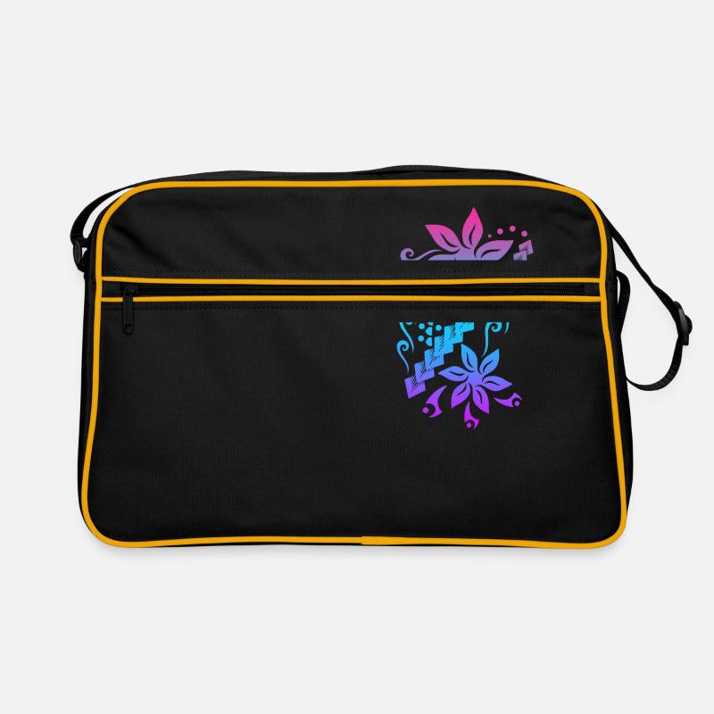 Samoa Flower Polynesian Tribal Tattoo-Geschenkidee Retro Tasche