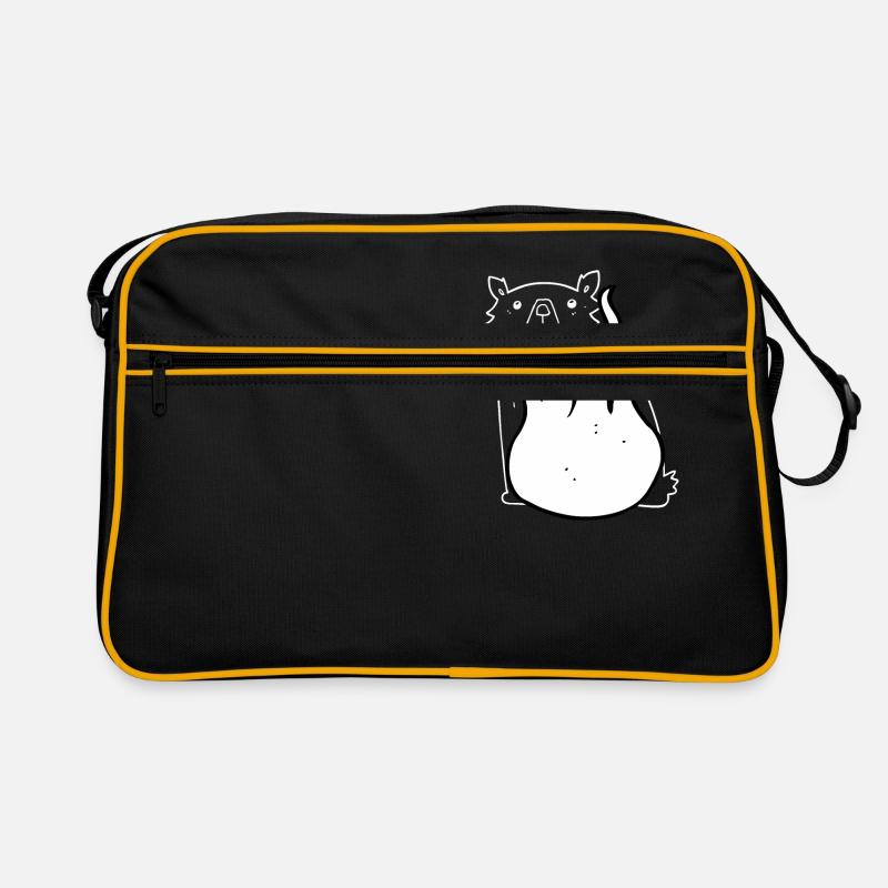 Midsommar-Bär Retro Tasche