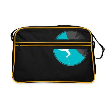 Climb - Retro Bag - black/gold - Front