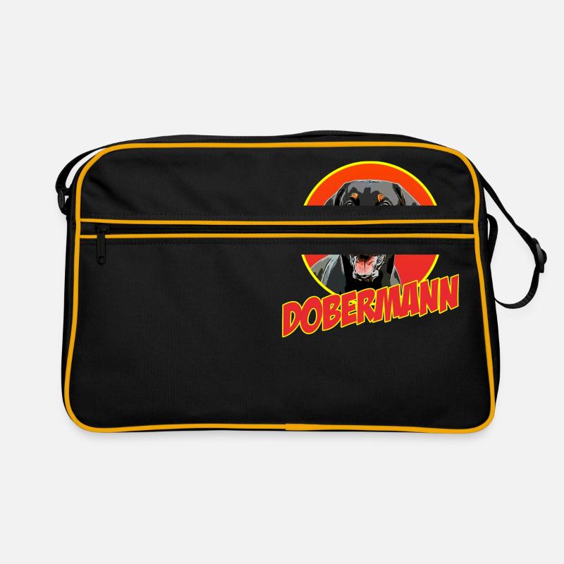 Dobermann Retro Tasche