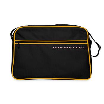 BICHETTE ROSE - Sac Retro - noir/or - Devant