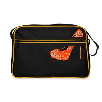 High-heeled shoe - Retro Bag - black/gold - Front