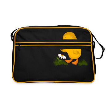 Baby Chick - Canard - Sac Retro - noir/or - Devant