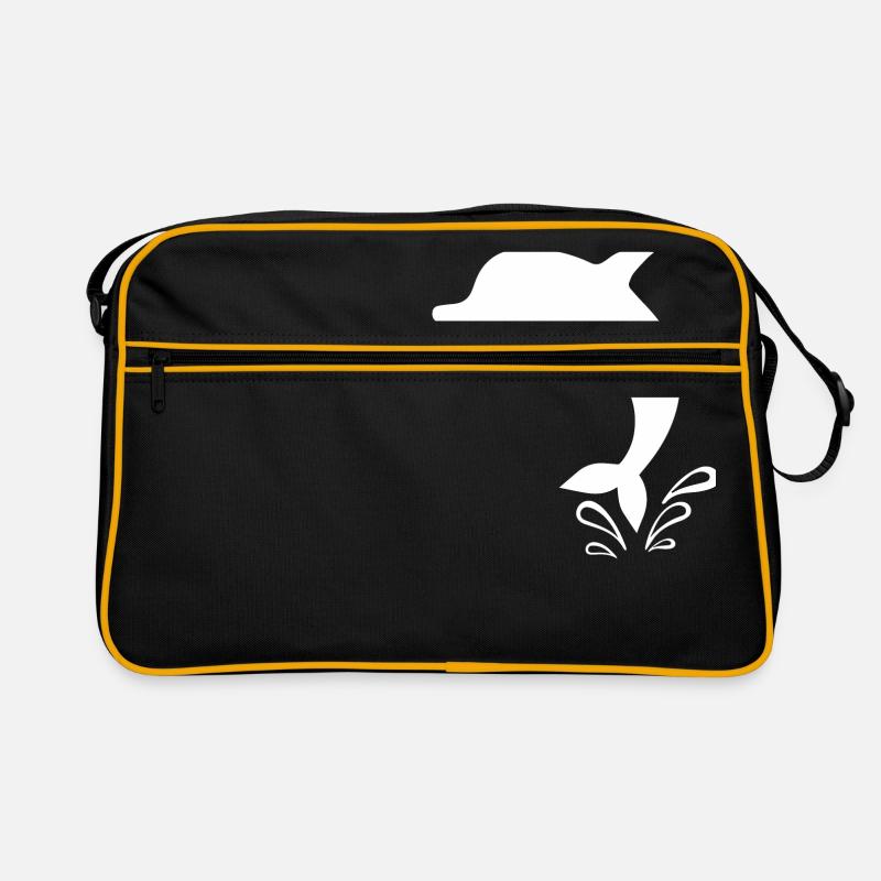 Dolphin dolphins Retro Bag