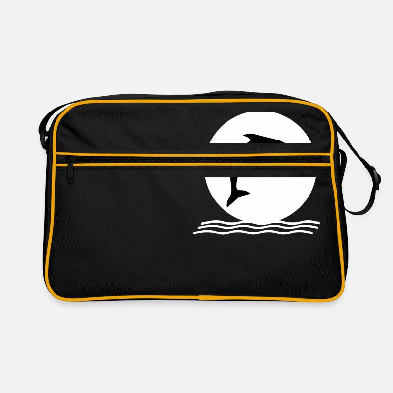 Dolphin dolphins Retro Bag