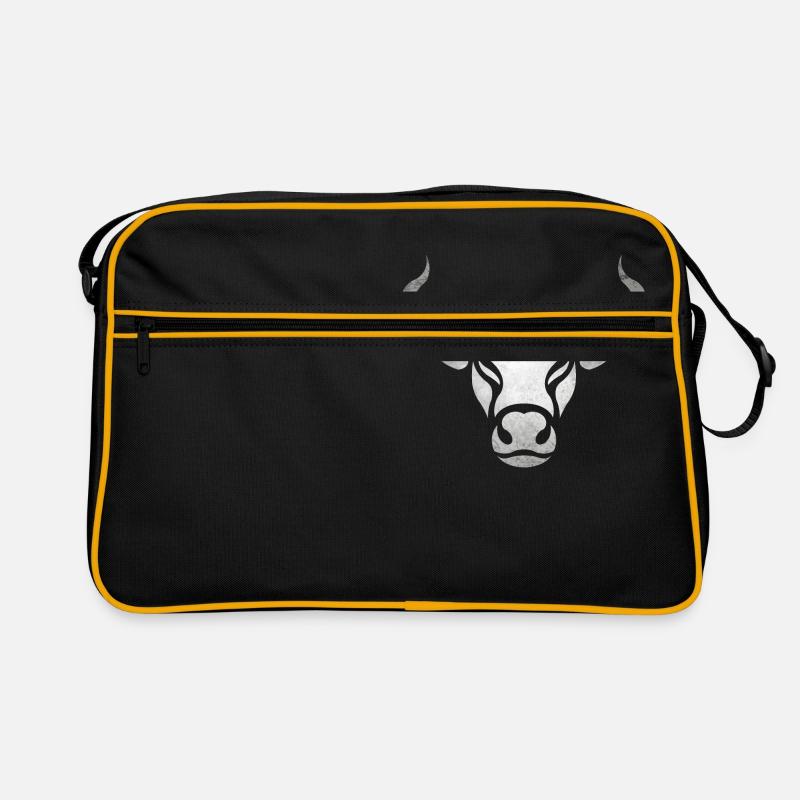 Bull bull - Retro Bag - black/gold