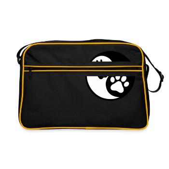 Yin Yang - Sac Retro - noir/or - Devant