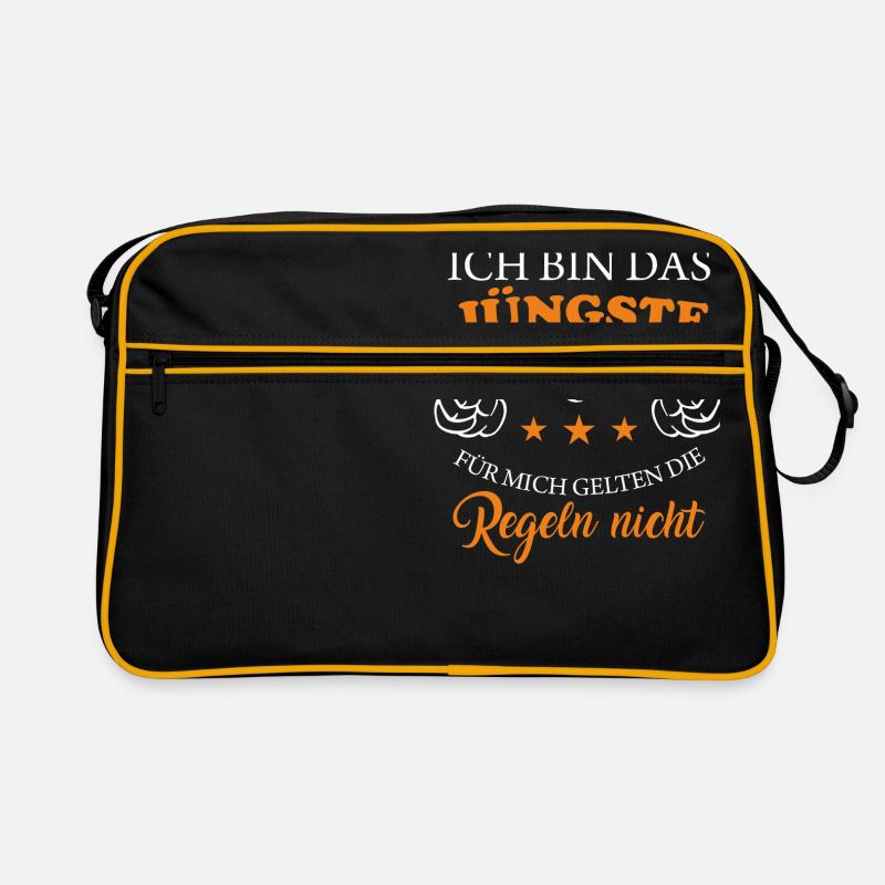 "Jüngste Kind" Retro Tasche