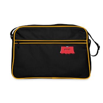 devil - Retro Bag - black/gold - Front