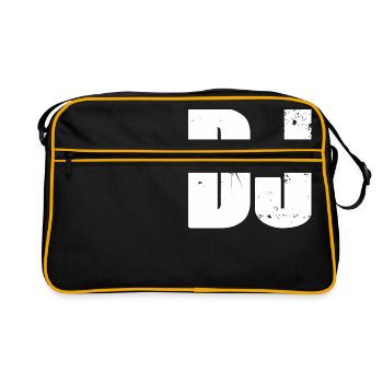 DJ - Retro Bag - black/gold - Front