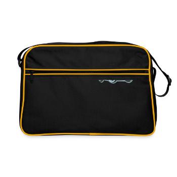 Sports car - Retro Bag - black/gold - Front