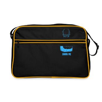 Drink Me Potion - Retro Bag - black/gold - Front