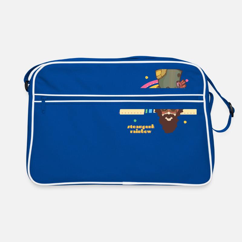 Steampunk Rainbow Retro Bag