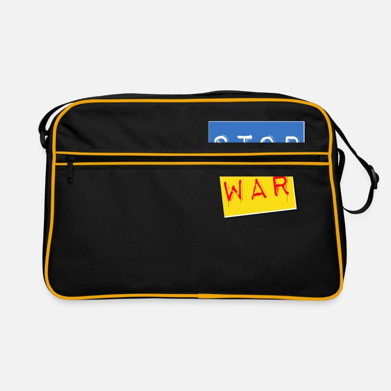 Stop war Retro Tasche
