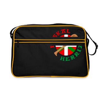 Euskal Herria - Sac Retro - noir/or - Devant