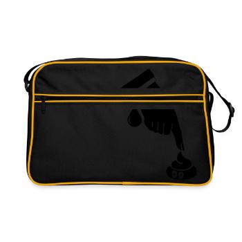 boss blak - Sac Retro - noir/or - Devant