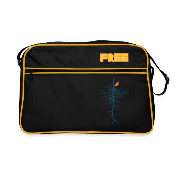 Gratuit - Sac Retro - noir/or - Devant