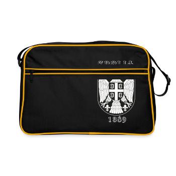 Srbija - Sac Retro - noir/or - Devant