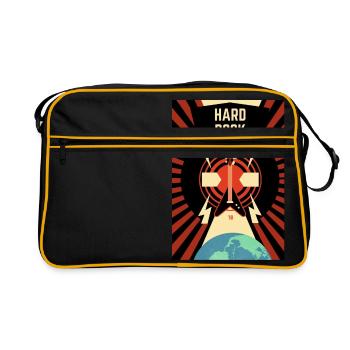 Hard rock - Sac Retro - noir/or - Devant