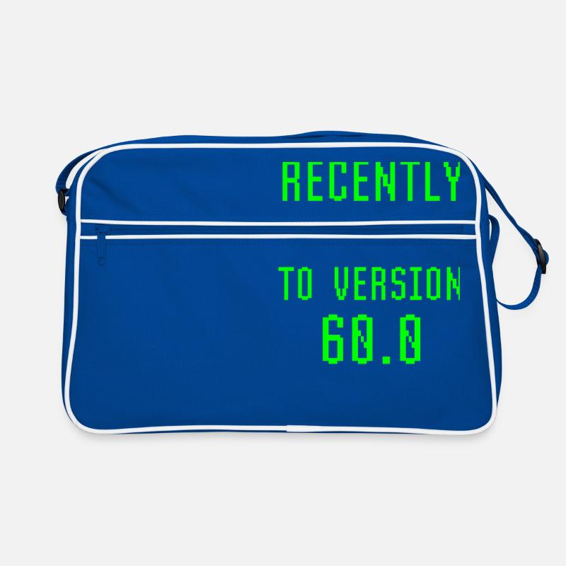 Récemment mis à niveau vers la version 60.0 60th Birthday Sac Retro