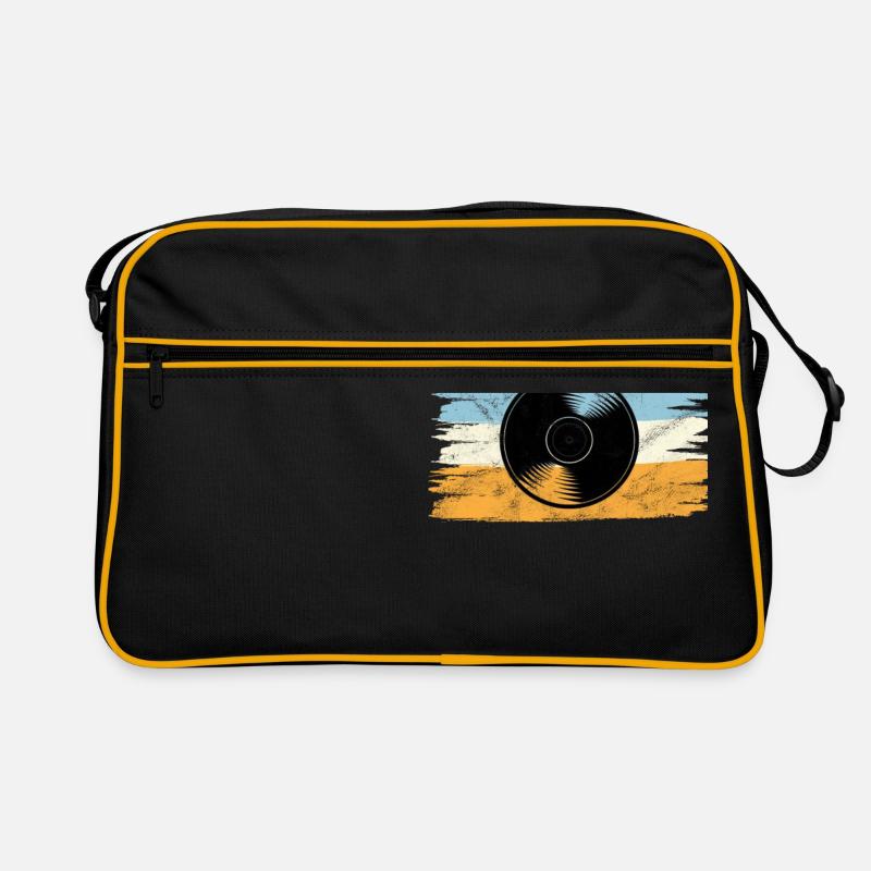 Vintage Disc Design / coole Geschenkidee Retro Tasche