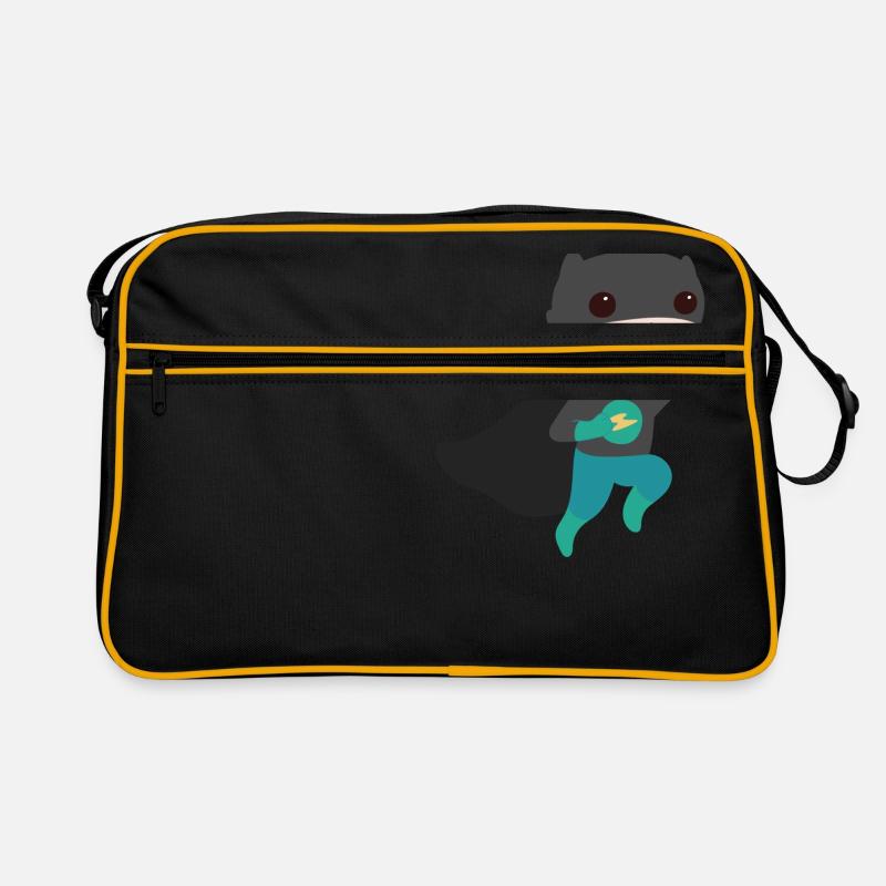 Superheld Retro Tasche