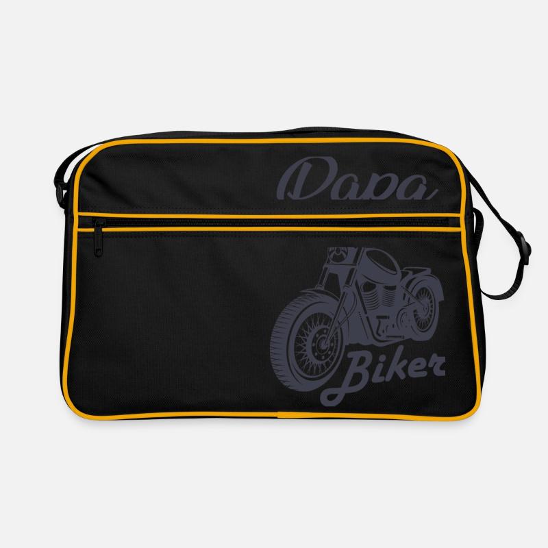 Daddy Biker, Dad gift idea, Daddy biker Retro Bag